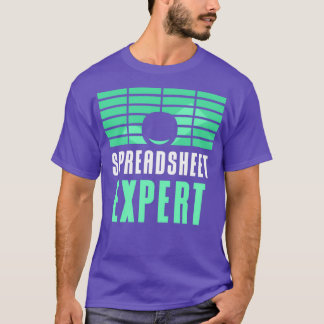 T-shirt Comptable comptable de table comptable expert feui