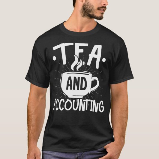 T-shirt Comptable Comptable En Taxe De Thé Et Comptable Co (Devant)