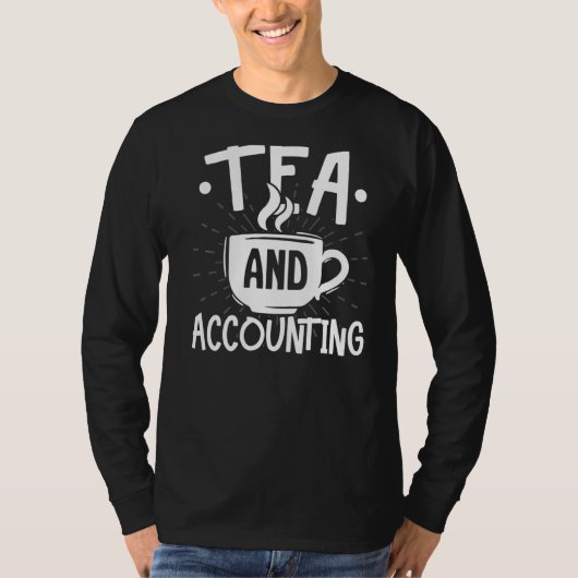 T-shirt Comptable Comptable En Taxe De Thé Et Comptable Co (Devant)