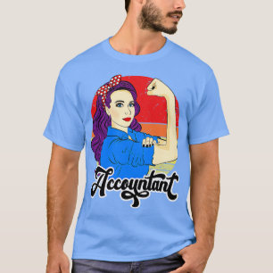T-shirt Comptable comptable Vintage comptable femme forte 