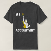 T-shirt Comptable conception cool new york (Design devant)