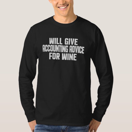 T-shirt Comptable Cpa Donnera Des Conseils De Comptabil (Devant)
