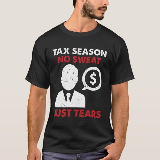 T-shirt Comptable De Saison Fiscale De L'Apc (Devant)