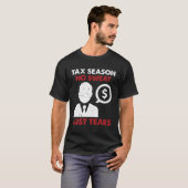 T-shirt Comptable De Saison Fiscale De L'Apc (Devant entier)