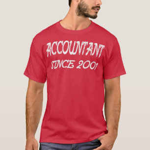 T-shirt Comptable depuis 2001