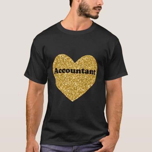 T-shirt Comptable Des Chemises Comptable Pour Femmes (Devant)