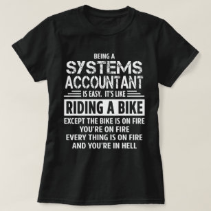 T-shirt Comptable des systèmes