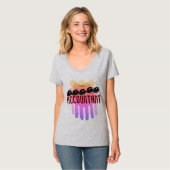T-shirt "Comptable du personnel" (Devant entier)