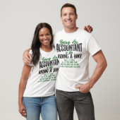 T-shirt Comptable Être Comptable Est Comme (Unisexe)
