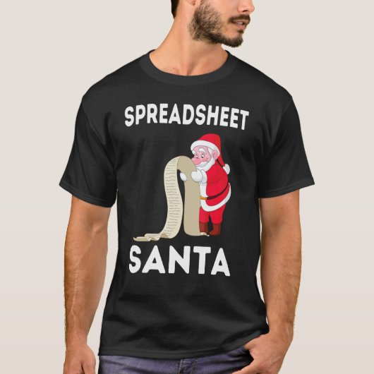 T-shirt Comptable fiscal ninja de feuille de calcul Compta (Devant)