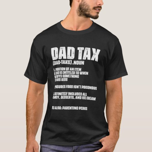 T-shirt Comptable Fiscalité Papa Comptable Bilan Audit Fis (Devant)