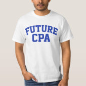 T-shirt Comptable futur CPA (Devant)
