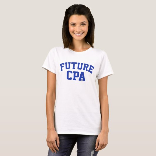 T-shirt Comptable futur CPA (Devant entier)