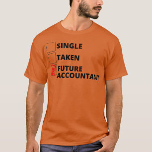 T-shirt Comptable Futur Prêt Unique