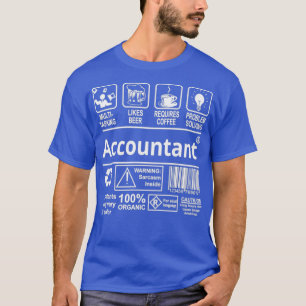 T-shirt Comptable multitâche Comptable-cadeau