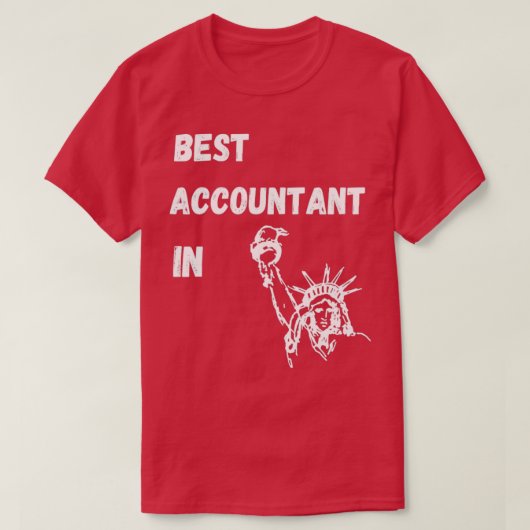 T-shirt Comptable new york 12 (Design devant)