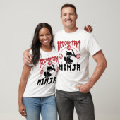 T-shirt Comptable Ninja Comptabilité CPA (Unisexe)