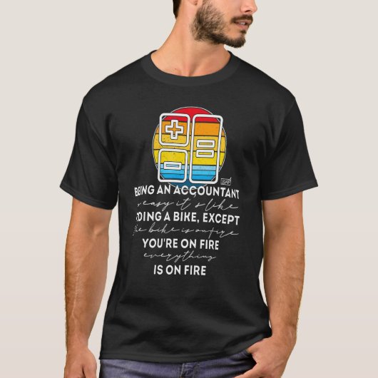 T-shirt Comptable pour femmes Comptable Comptable Cool Com (Devant)