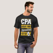 T-shirt Comptable public agréé (Devant entier)