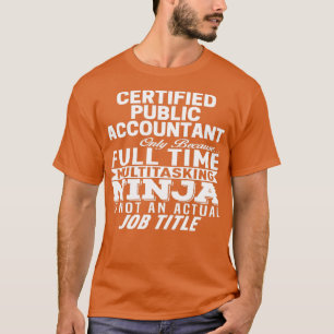T-shirt Comptable public certifié 3