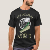 T-shirt comptable Pun son comptable mondial des provisions (Devant)