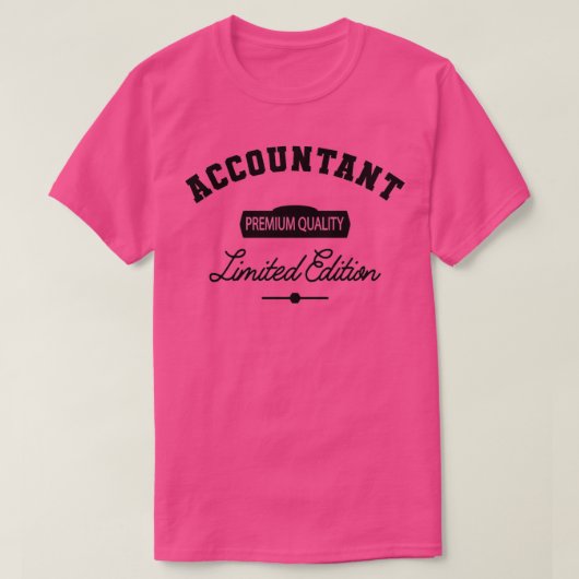 T-shirt Comptable Quality Limited Edition 2 (Design devant)
