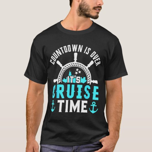 T-shirt Compte À Recompte Est Fini Son Temps De Croisière (Devant)