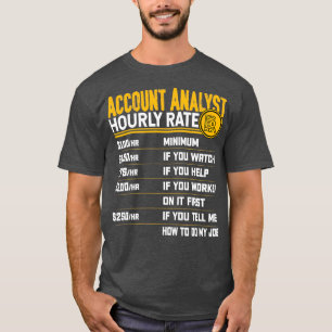 T-shirt Compte comptable comptable comptable comptable com