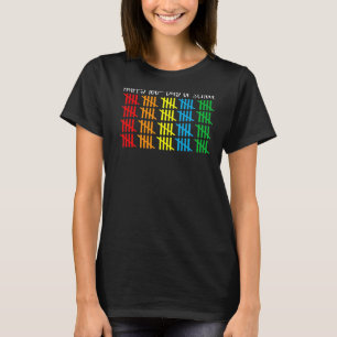 T-shirt compte de 100 lignes marque le joyeux 100e jour de