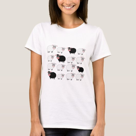 T-shirt Compte des moutons (Devant)