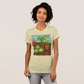 T-shirt Compte-Jardin de temps (Devant entier)