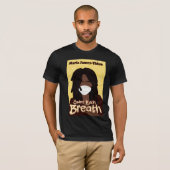 T-shirt Compter chaque souffle  (Devant entier)