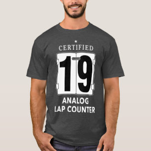 T-shirt Compteur de tour libre de nage à distance de l'évé