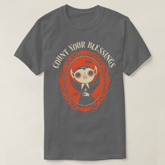 T-shirt Comptez vos bénédictions (Design devant)