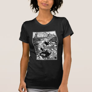 T-shirt Comptine vintage de Jack et de Jill