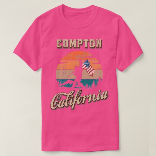 T-shirt Compton Californie (Design devant)