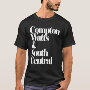 T-shirt Compton Watts & Hip Hop de South Central