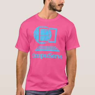 T-shirt Compuserve Internet pour l'homme