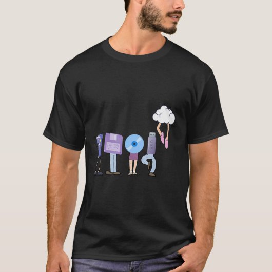 T-shirt Computer Cloud Engineering - Drôle Programmeur Dev (Devant)