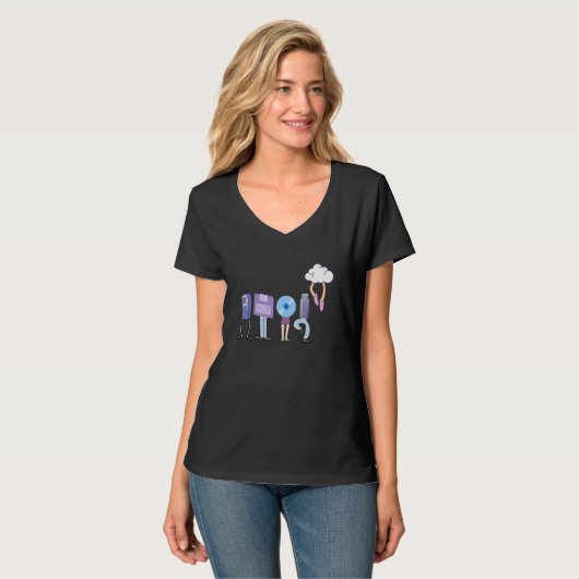T-shirt Computer Cloud Engineering Funny Programmer Devel (Devant entier)
