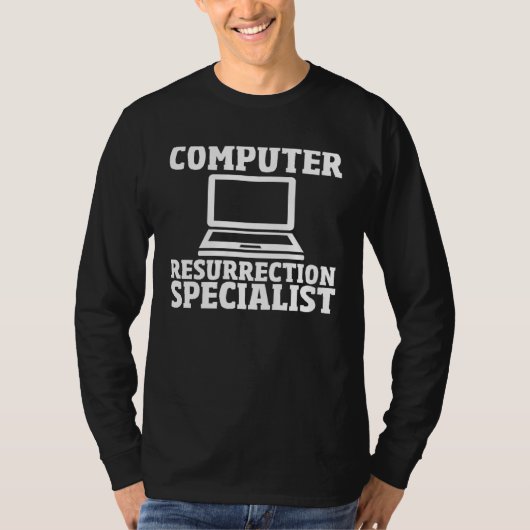 T-shirt Computer Geek  IT Engineer Tech Computer Repair (Devant)