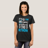 T-shirt Computer Network Engineering Network Engineer 4 (Devant entier)