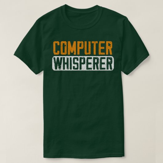 T-shirt Computer Science Whisperer Funny Coding Programmer (Design devant)