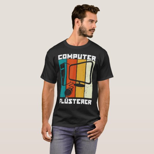 T-shirt Computer Scientist Admin IT Technician Network Pro (Devant entier)