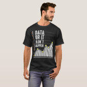 T-shirt Computer Scientist developer Behavior Analyst Data (Devant entier)