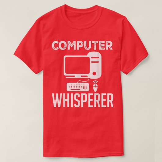 T-shirt Computer Whisperer Computer Science Programmation  (Design devant)