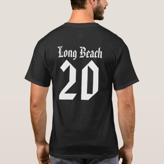 T-shirt Comté 20 de Long Beach (Dos)
