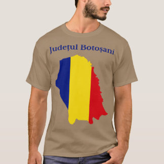 T-shirt Comté de Botosani Roumanie
