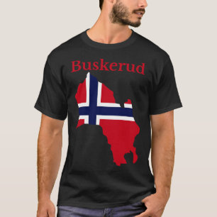 T-shirt Comté de Buskerud Norvège