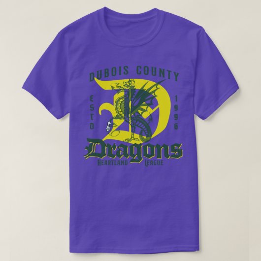 T-shirt Comté de Dubois Dragons (Design devant)
